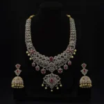 Diamond Alike Mid Length Haaram SBDMLH522