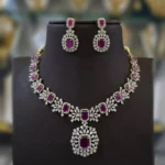 Diamond Alike Simple Necklace SBDSN513