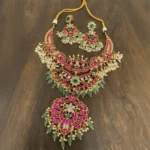 Jadau Kundan Necklace SBJKN529 - Image 3