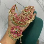 Jadau Kundan Necklace SBJKN529 - Image 2