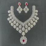 Diamond Alike Necklace SBDN586 - Image 2