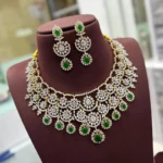 Diamond Alike Necklace SBDN595 - Image 2