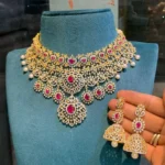 Diamond Alike Necklace SBDN612 - Image 2
