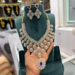 Diamond Alike Necklace SBDN586 - Image 3