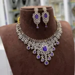 Diamond Alike Necklace SBDN591 - Image 3