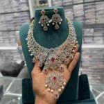 Diamond Mid Length Haaram SBDMKH594