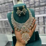 Diamond Mid Length Haaram SBDMKH594 - Image 3