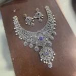 Diamond Mid Length Haaram SBDMKH594 - Image 4