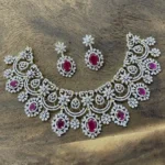 Diamond Alike Necklace SBDN590 - Image 3