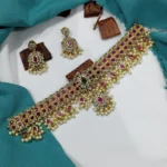 Kempu Stone Necklace SBKSN575