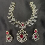 Diamond Alike Necklace SBDN577 - Image 2