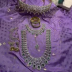 Diamond Alike Bridal Combo Set SBDBCS555