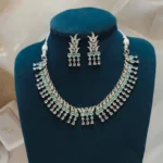 Platinum Finish Necklace SBPFN618 - Image 6