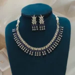 Platinum Finish Necklace SBPFN618 - Image 3