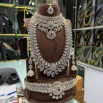 Diamond Alike Heavy Bridal Comb Set