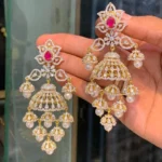 Diamond ALike Butta Earrings SBDABE631 - Image 2