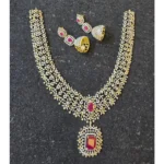 Diamond Alike Necklace SBDAN634 - Image 4