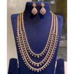 Diamond Alike Layer Necklace Thr SBDALNT637