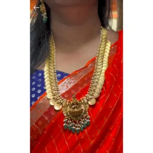 Kasu Lakshmi Gold Haram SBKLGH639