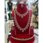 Diamond Alike Bridal Full Jewellery Set SBDABFJS648