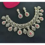 Diamond U Necklace SBDUN644 - Image 3