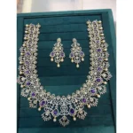 DIAMOND ALIKE HEARTED NECKLACE SBDAHN649 - Image 2