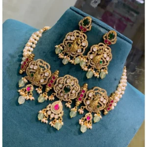 Jadau kundan Triple Stone SBJKTS658