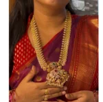 Kasu Haram With Earrings SBKHWE660 - Image 2